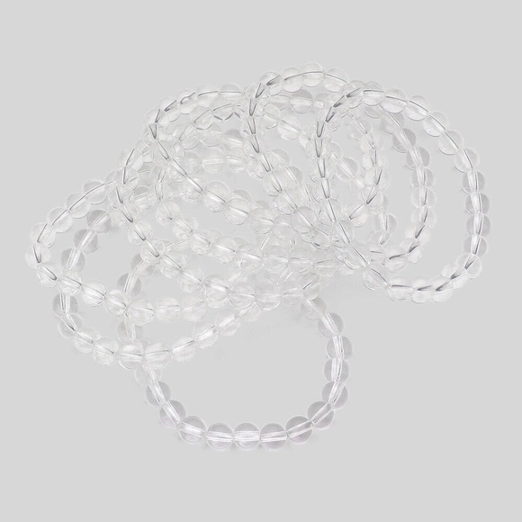 8PCS Gold Pearl Stack Stretch Bracelets - Picture 5 of 5